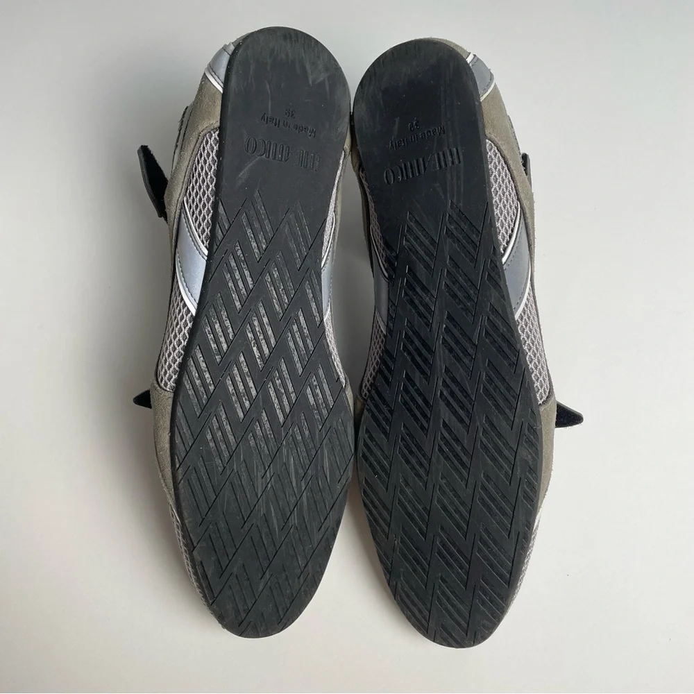 The Attico Floor01 Nomad Ballerina Flat Grey 39 - Picture 9 of 14